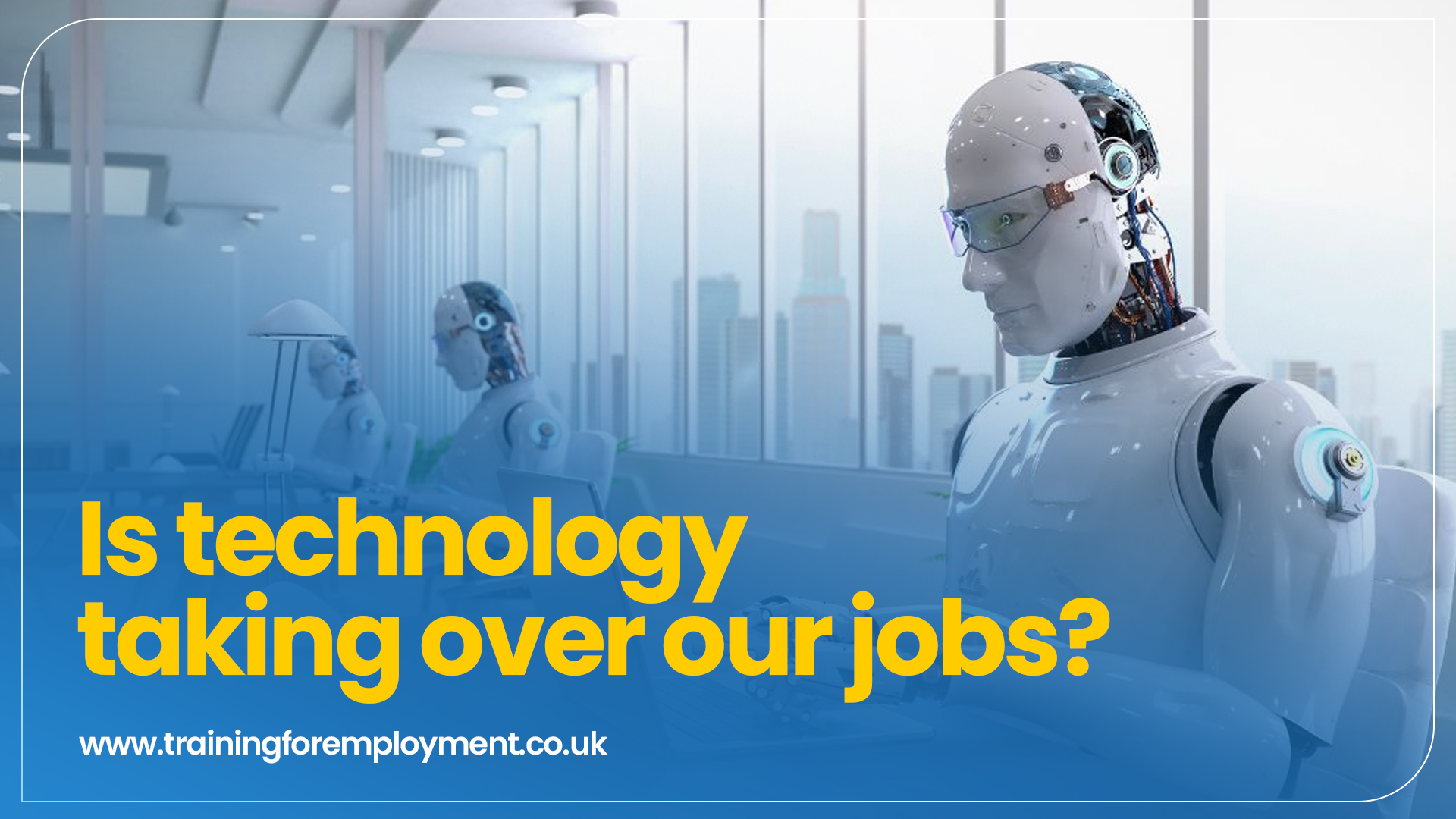 Is technology taking over our jobs?